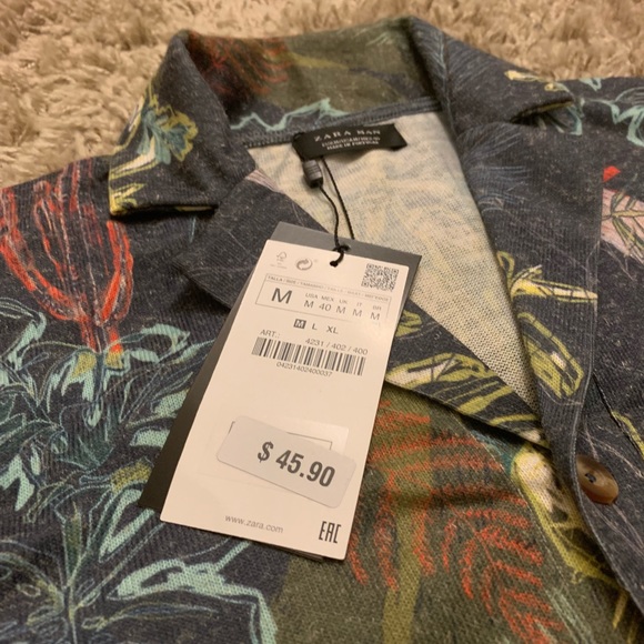 Zara - Short Sleeves Shirt - Picture 2 of 3